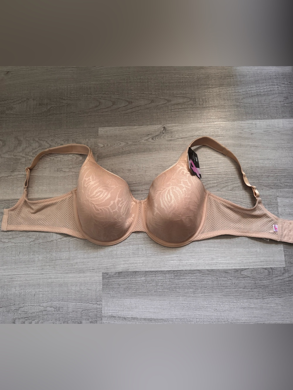 Wacoal Nude Full Coverage Lace-Detail Bra